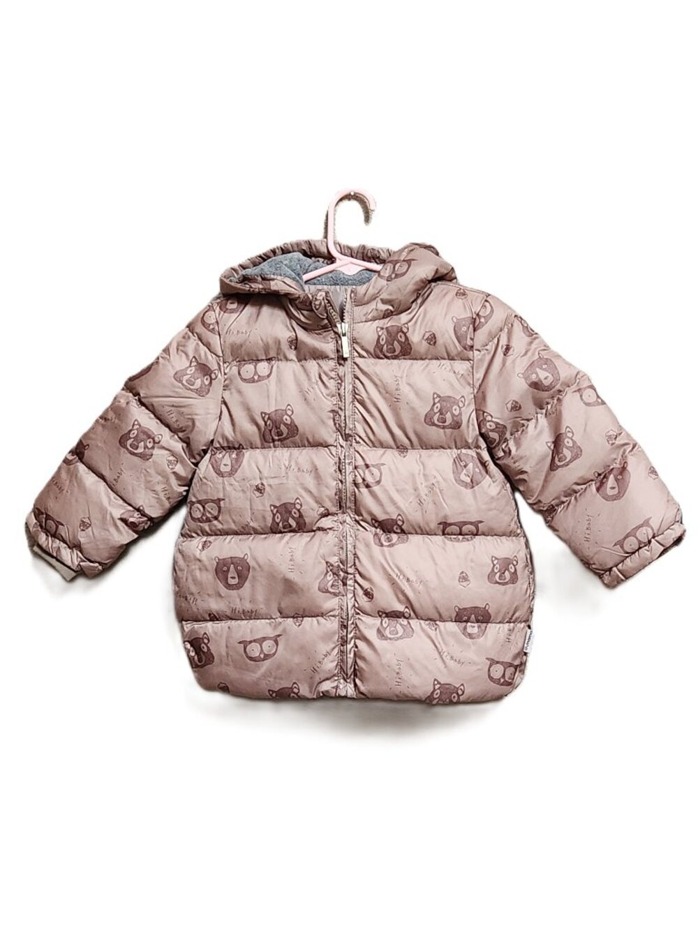 AIMAMA Toddlers Puffer Down Jacket Brown - 18-24 mos - NEW NWT
